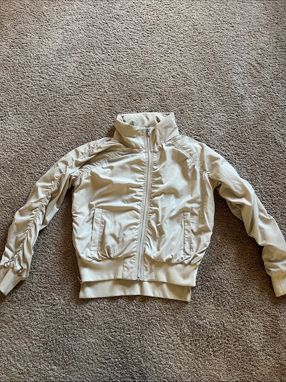 Athleta Jetset Bomber in Abalone